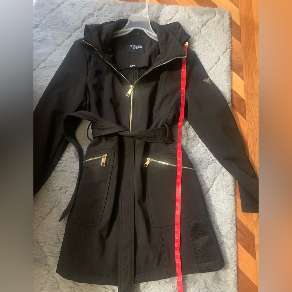 Guess Black Jacket with Gold Detail